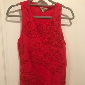 Size Small Red Lucky Brand Tank
